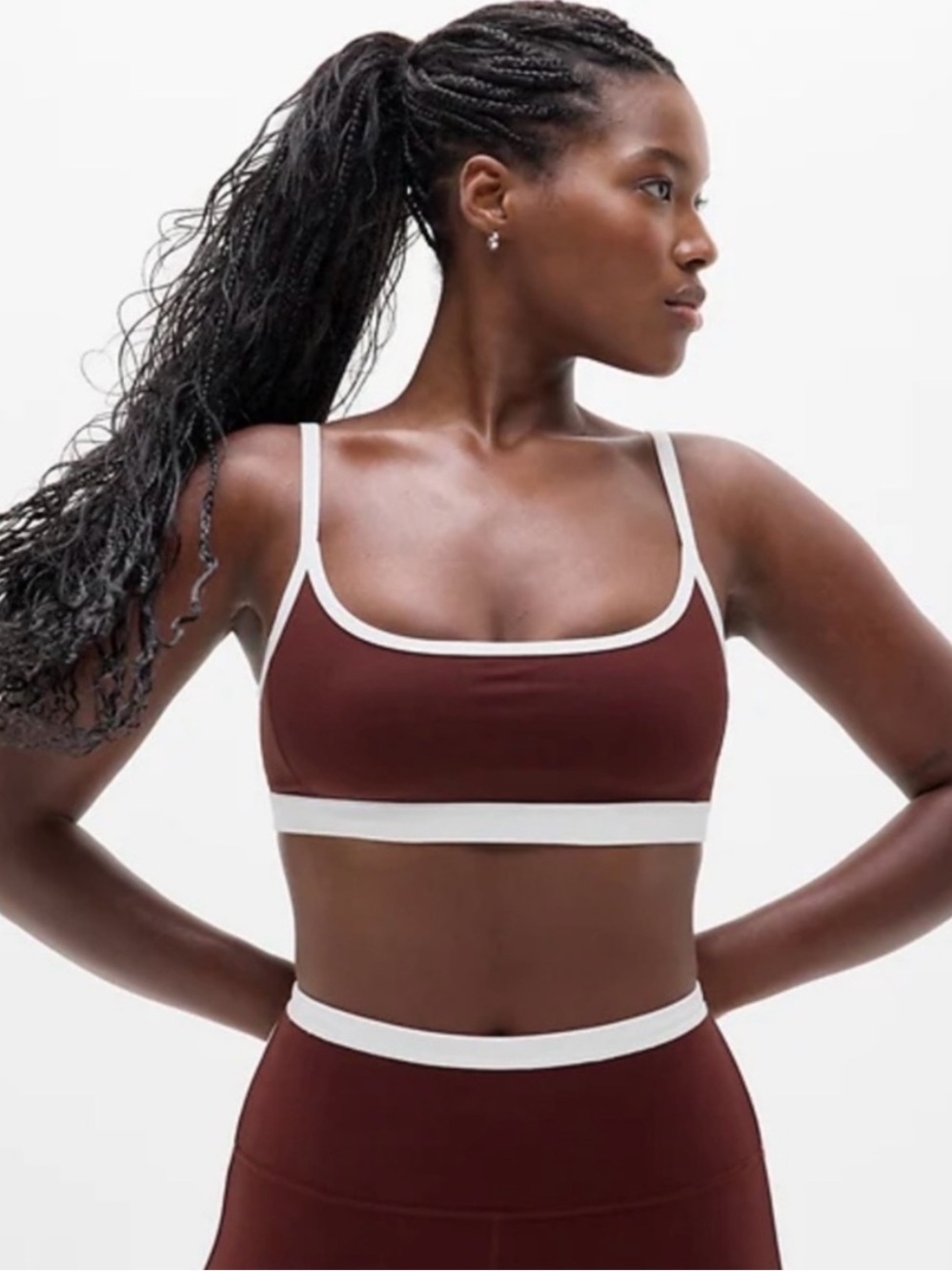 Athleta Square Neck Bra A-C